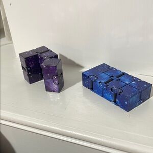 Blue Galaxy Infinity Cube’s